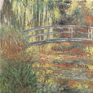 Claude Monet The Waterlily Pond (mk09) oil painting image